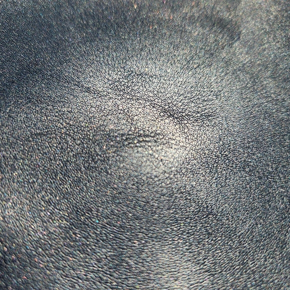 Savanna Genuine Leather Navy Wristlet Pouch Bag Zipper Soft New With Tags - Picture 15 of 15